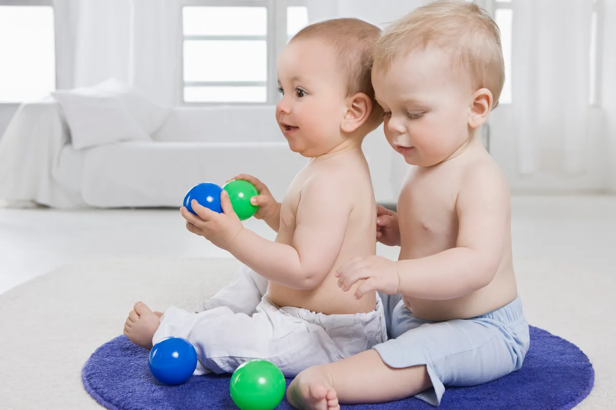 How do babies build social skills?