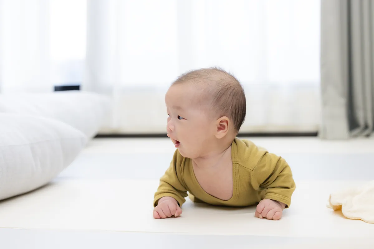 When does a baby develop head control?