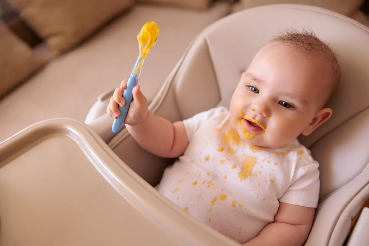 Developing independence: Teaching your little one to self-feed
