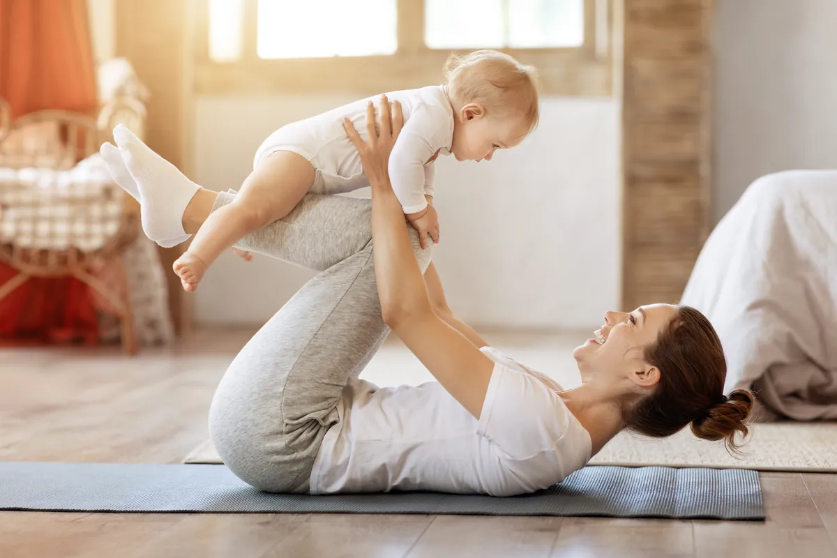 Baby’s muscle development