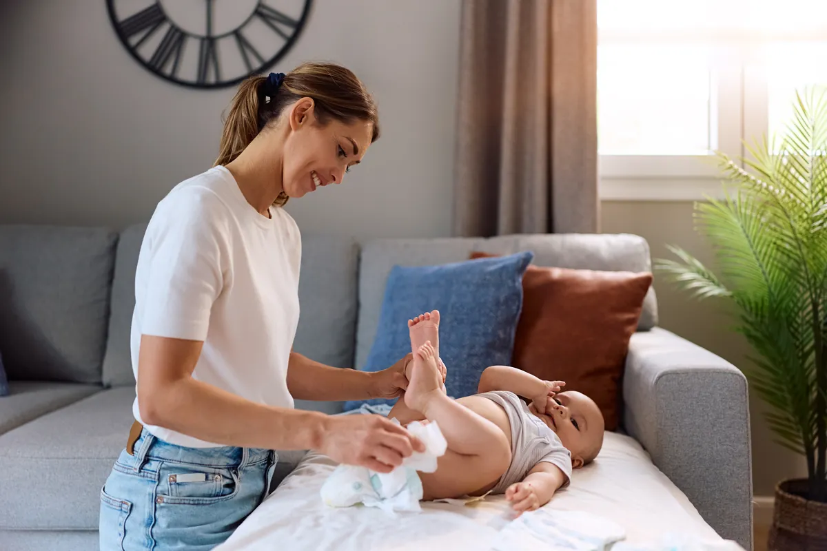 How to change a diaper