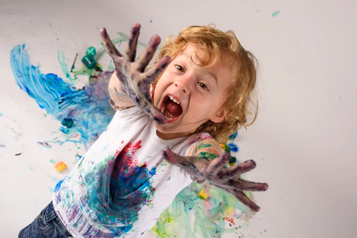 To raise a creative child, let them be!