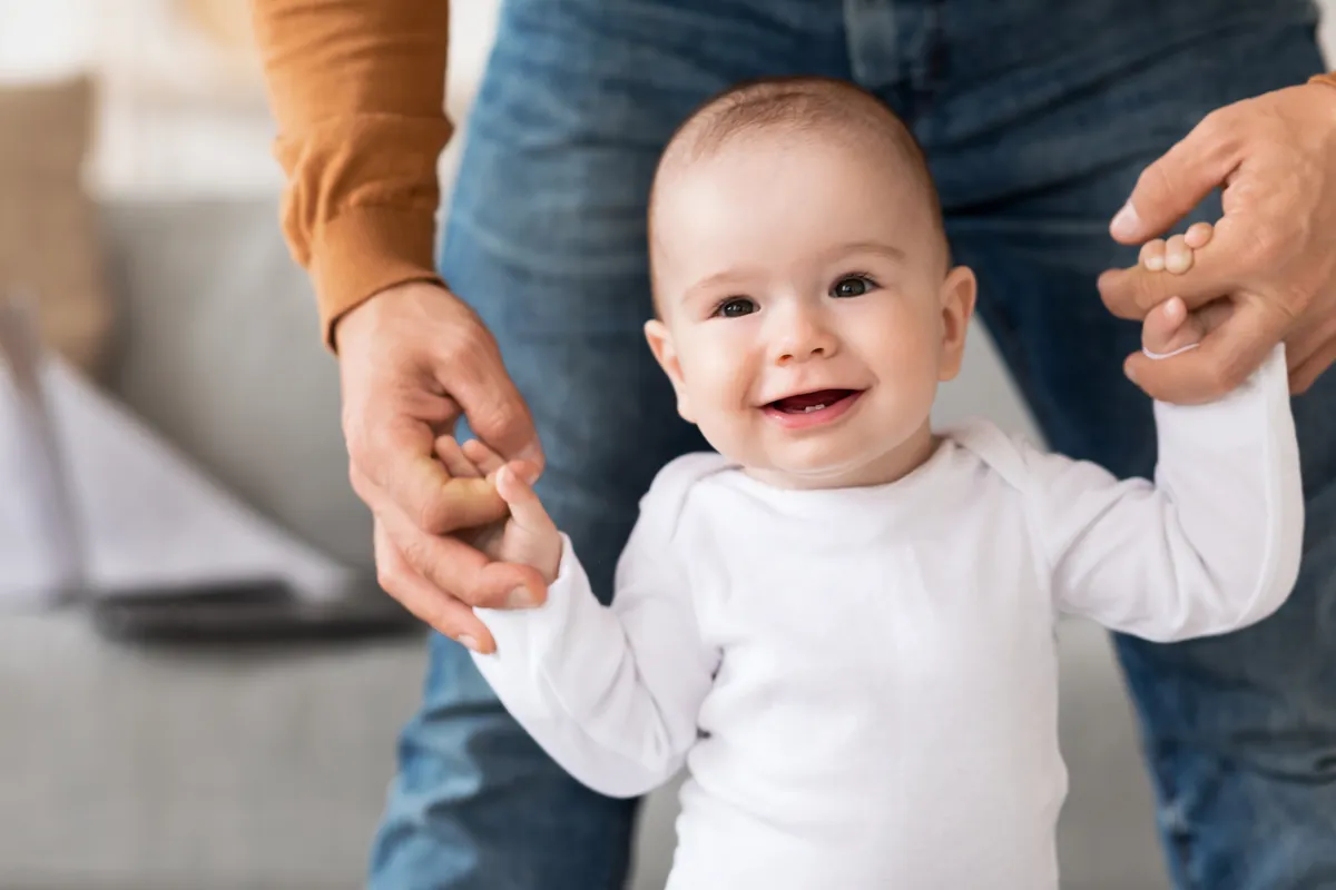 How can I support my baby’s first steps?