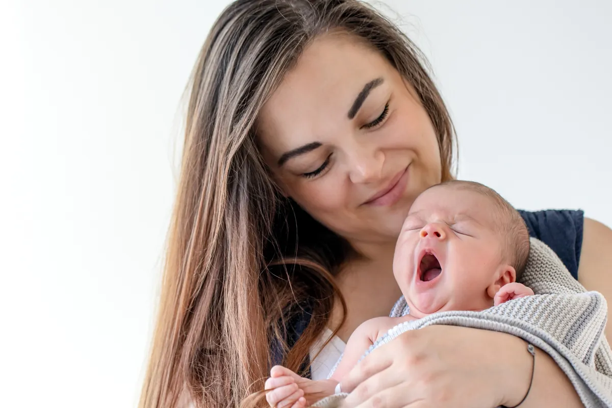 What is the first sense a baby develops?