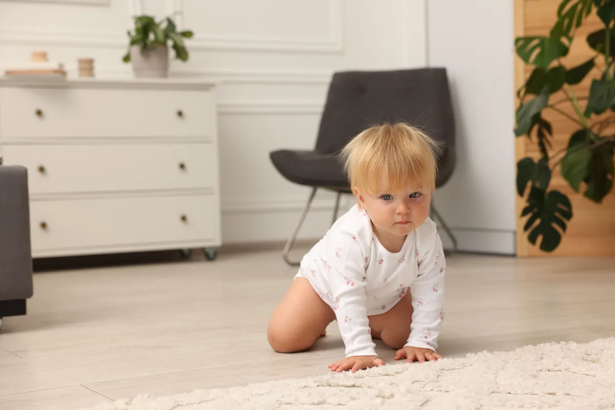 My 9-month-old baby’s development