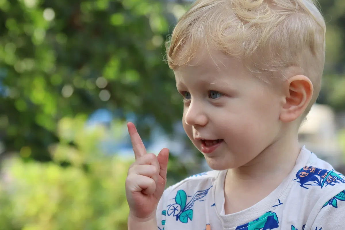 How is my three-year-old's linguistic development?